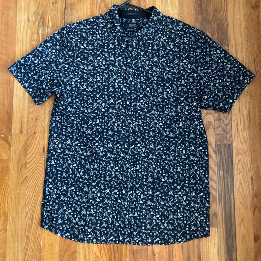 Roark Flores Scholar button down